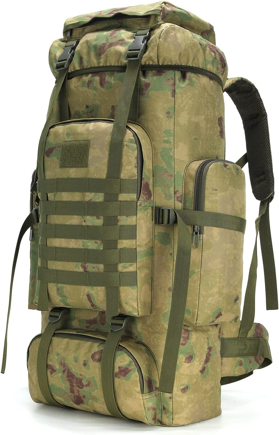 Ultimate 70L/100L Hiking Backpack for Men - Military-Grade Molle Rucksack, Ideal for 3-Day Camping & Climbing Adventures