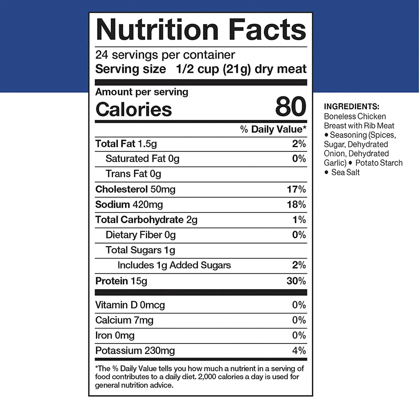 Grilled Sliced Chicken #10 Can - 6 Cans of Freeze-Dried Emergency Food | 24 Convenient Servings for Camping & Survival