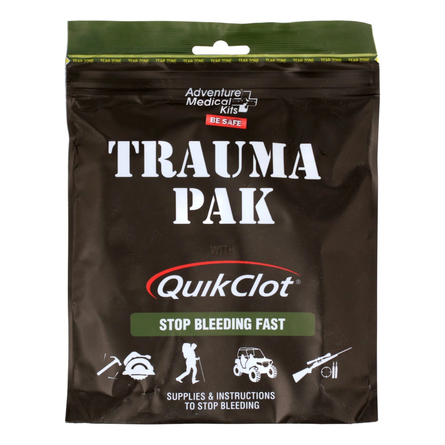 1. Adventure Medical Trauma Pak with QuikClot for Rapid Emergency Response
2. Compact First Aid Kit with Advanced Clotting Gauze for Outdoor Adventures
3. Lightweight and Portable Trauma Pak for Hiking, Camping, and Severe Injuries