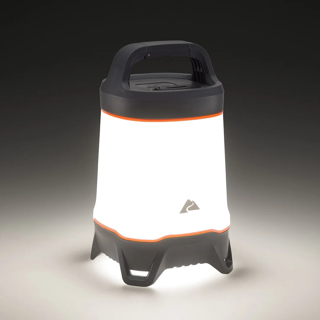 Image of the Ozark Trail 500 Lumen LED Lantern, featuring a durable design, 42-hour runtime, and multiple lighting modes, ideal for camping, hiking, and outdoor use, displayed on a clean white background.