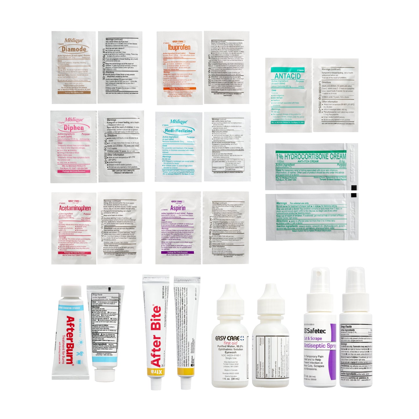 "USCG Approved Marine First Aid Kit with waterproof case, designed for 8-person boating emergencies."