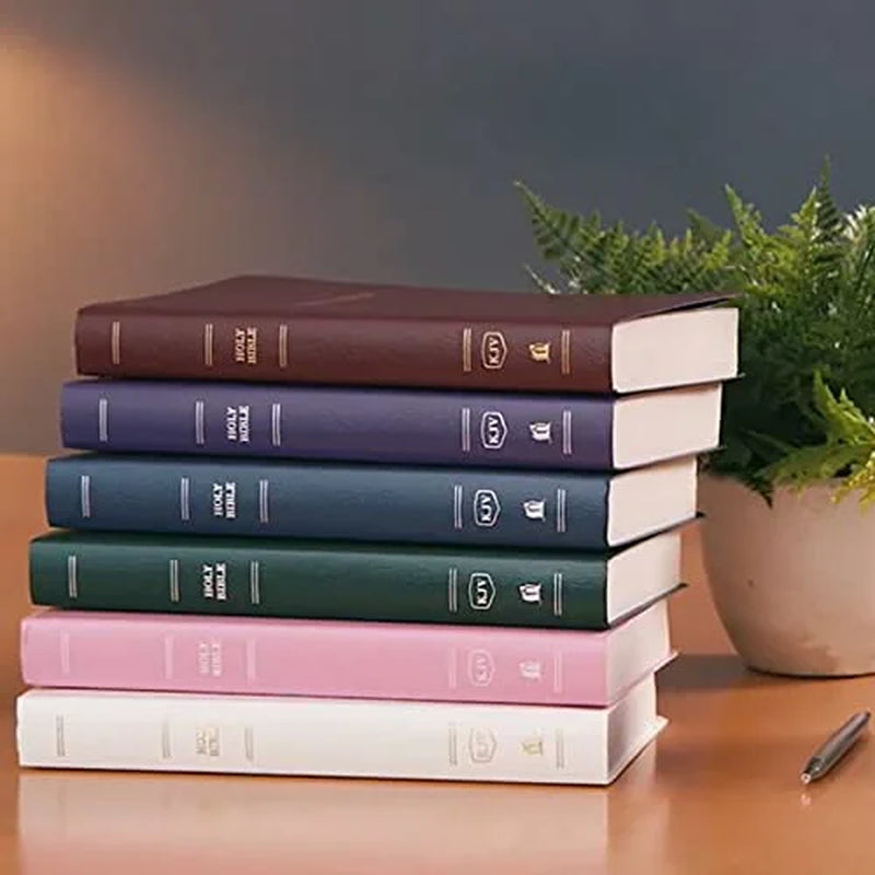 KJV Holy Bible - Elegantly Bound Black Leather-Look Edition, Red Letter Comfort Print, Perfect Gift for Any Occasion