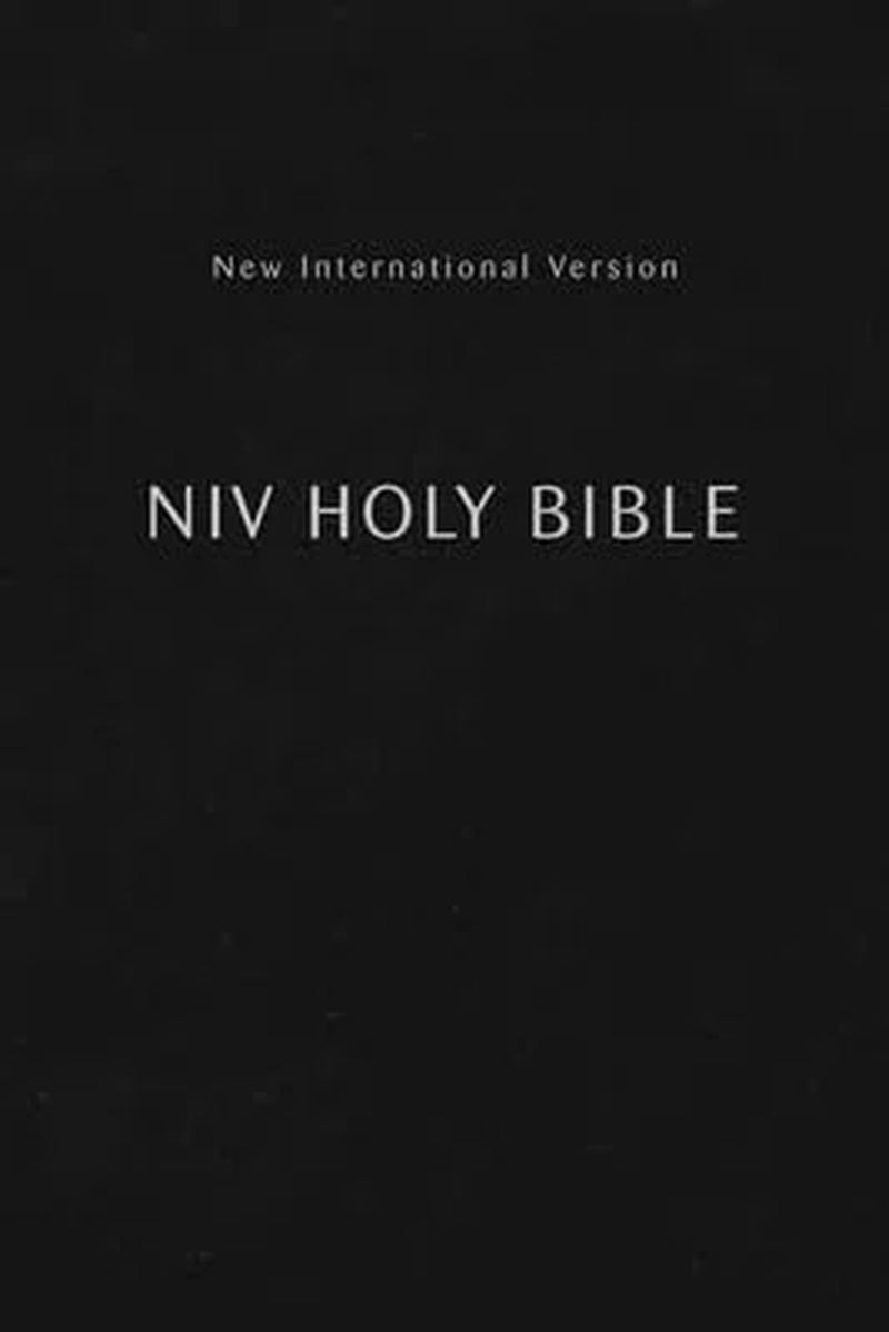 NIV Compact Holy Bible - Black Comfort Print, Paperback Edition