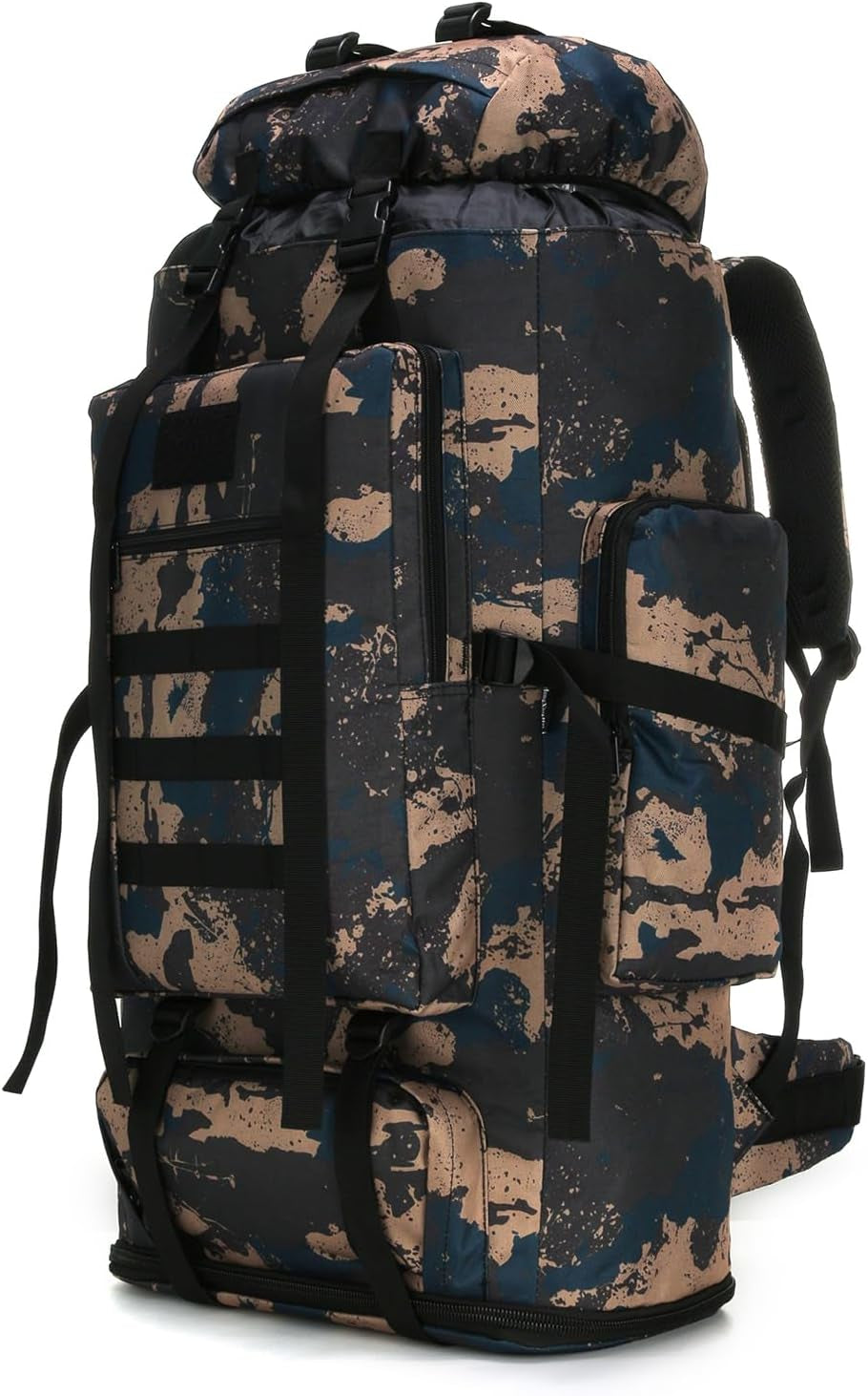 Ultimate 70L/100L Hiking Backpack for Men - Military-Grade Molle Rucksack, Ideal for 3-Day Camping & Climbing Adventures