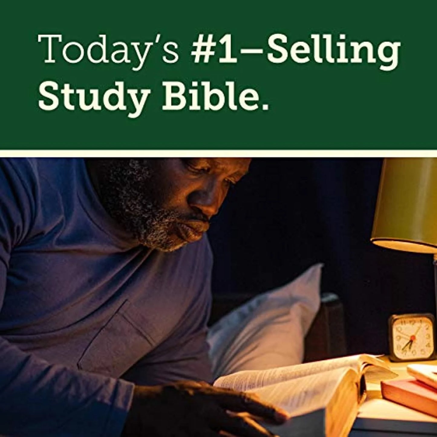 NLT Life Application Study Bible, Large Print Edition - Beautiful Teal Blue Leatherlike Cover