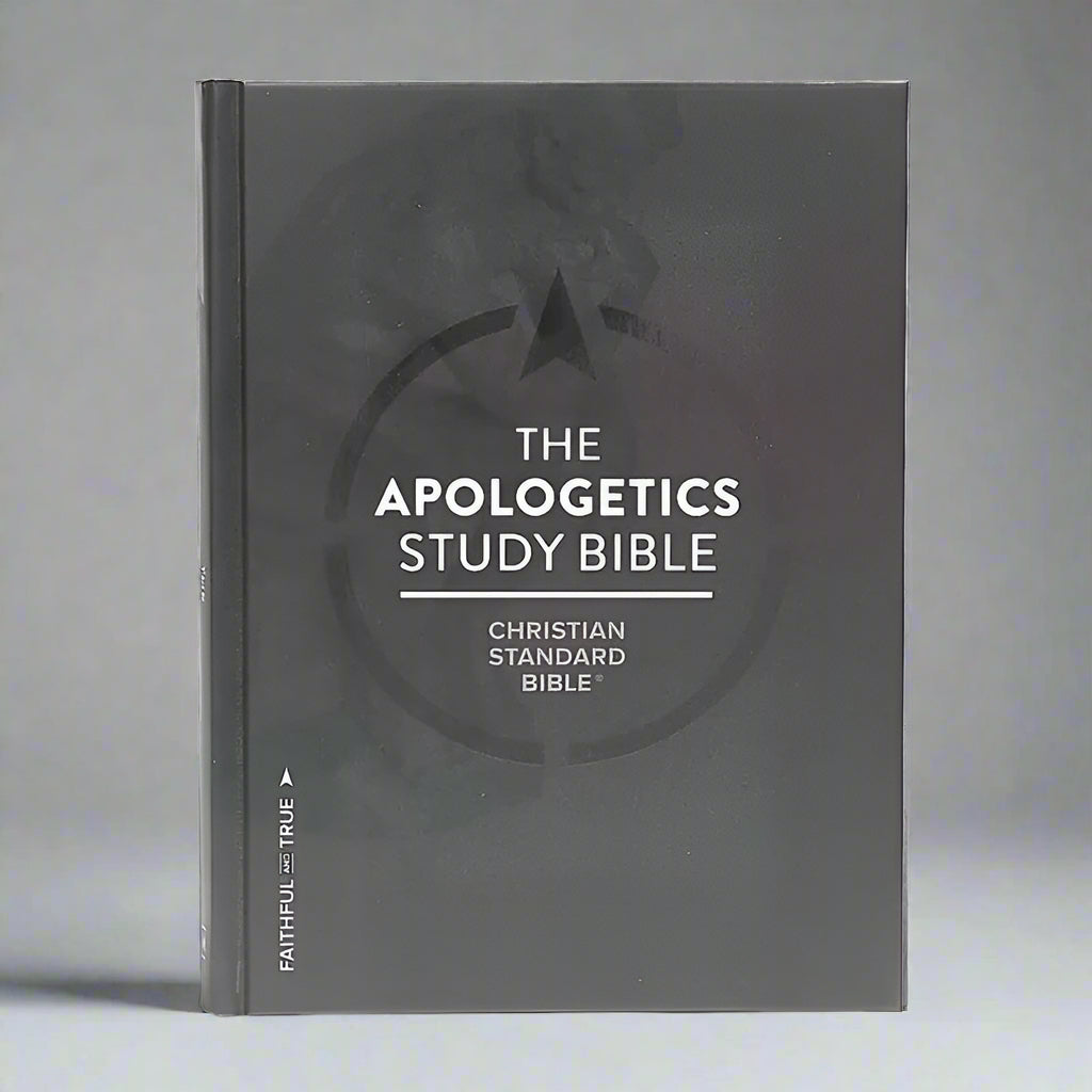 CSB Apologetics Study Bible - Defend Your Faith with Comprehensive Study Notes, Hardcover Edition, Black Letter Text, Ribbon Marker & Sewn Binding