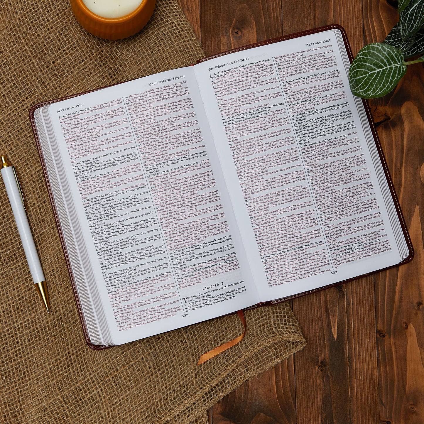 KJV Holy Bible - Elegantly Bound Black Leather-Look Edition, Red Letter Comfort Print, Perfect Gift for Any Occasion