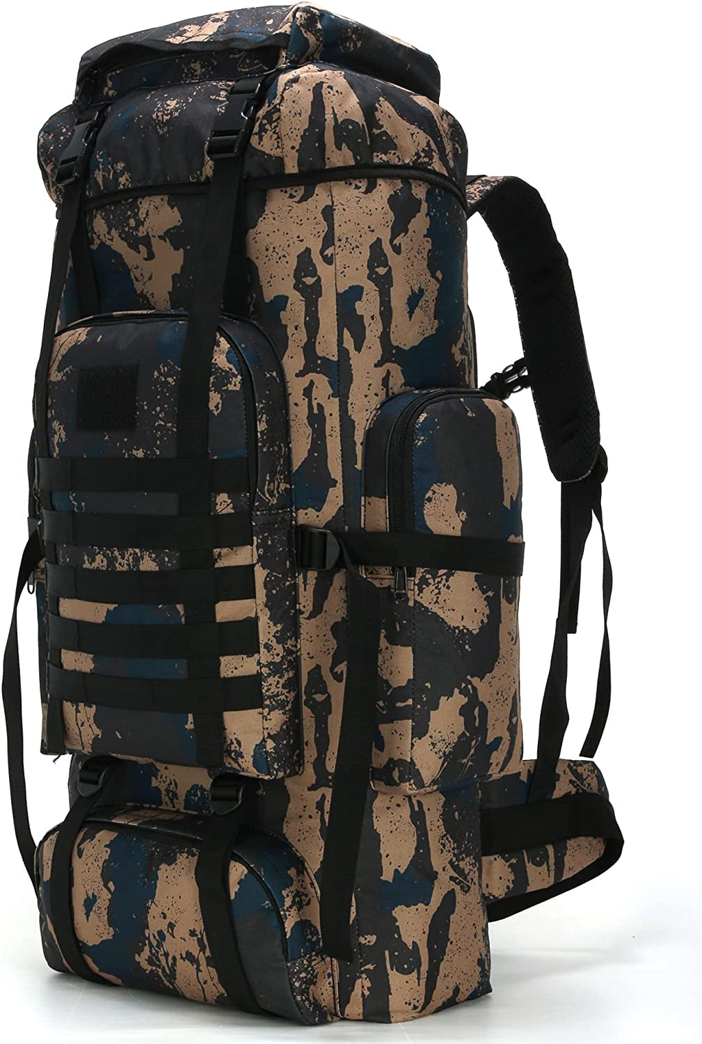 Ultimate 70L/100L Hiking Backpack for Men - Military-Grade Molle Rucksack, Ideal for 3-Day Camping & Climbing Adventures