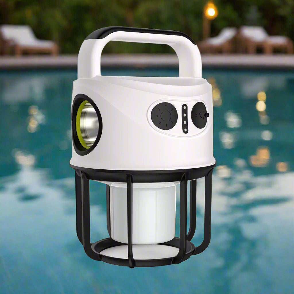 Image of a Rechargeable LED Light featuring USB charging, dual light modes, and a durable design, ideal for camping, bug-out bags, and emergency preparedness, displayed on a clean white background.