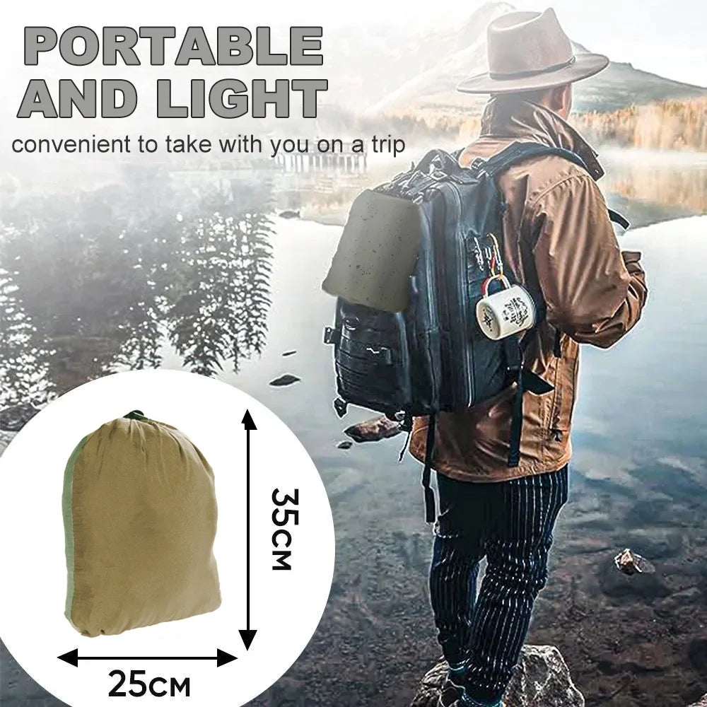 Ultimate Lightweight Camping Hammock - Double & Single Size with Tree Straps for Hiking, Beach, and Travel Adventures!