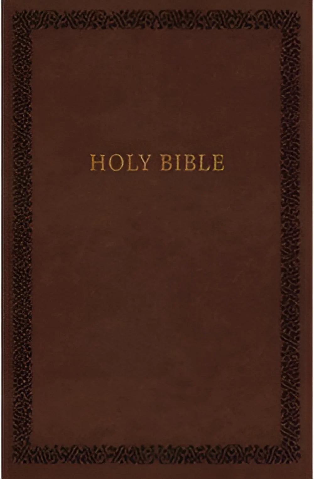 NIV Holy Bible Soft Touch Imitation Leather Edition in Brown - Comfort Print Hardcover