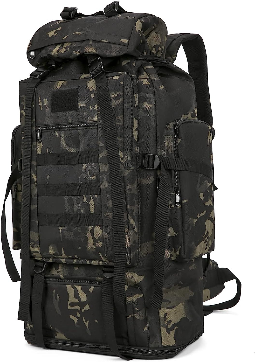 Ultimate 70L/100L Hiking Backpack for Men - Military-Grade Molle Rucksack, Ideal for 3-Day Camping & Climbing Adventures