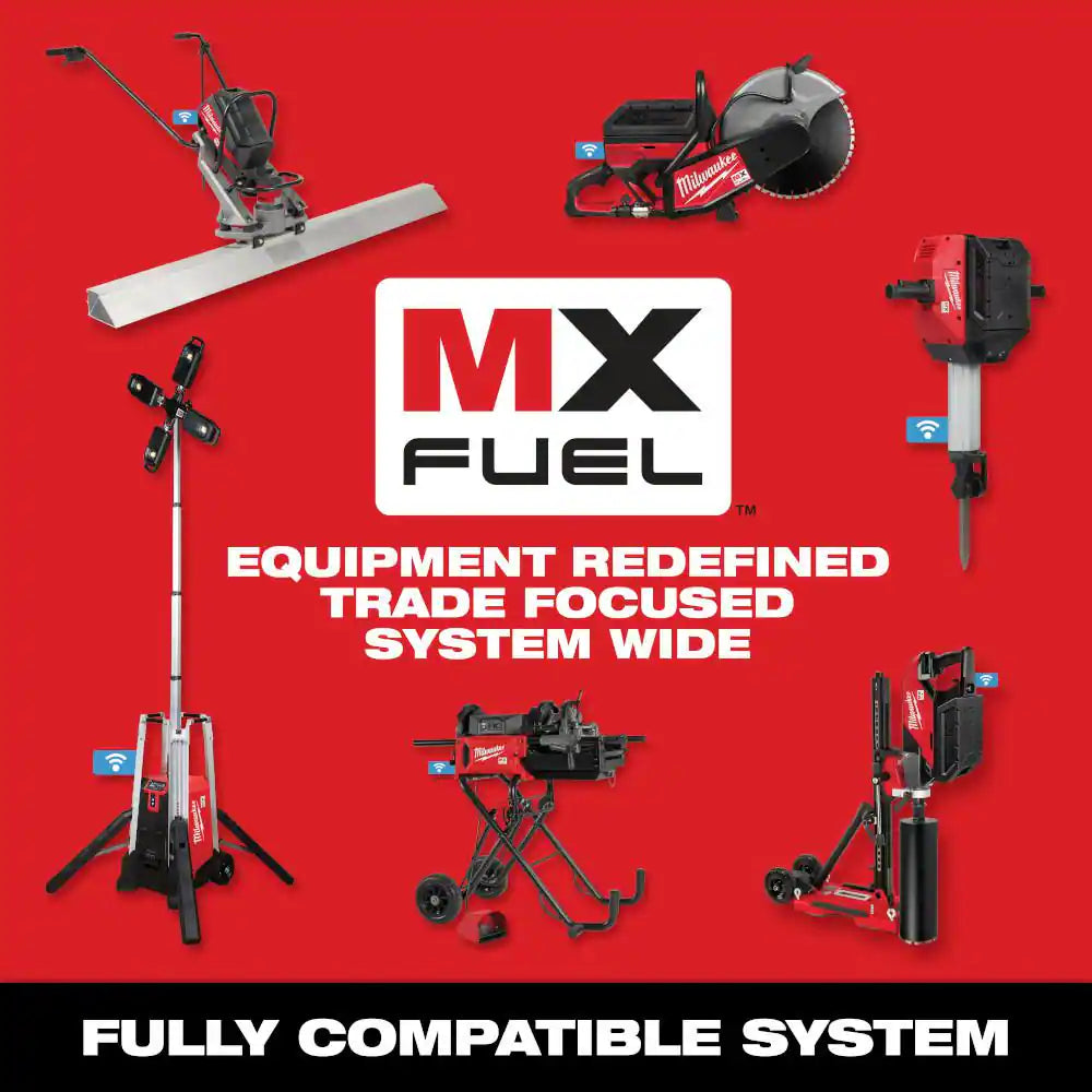 Powerful MX FUEL 3600W/1800W Portable Battery Generator with 3 XC Batteries - Push Start Convenience!