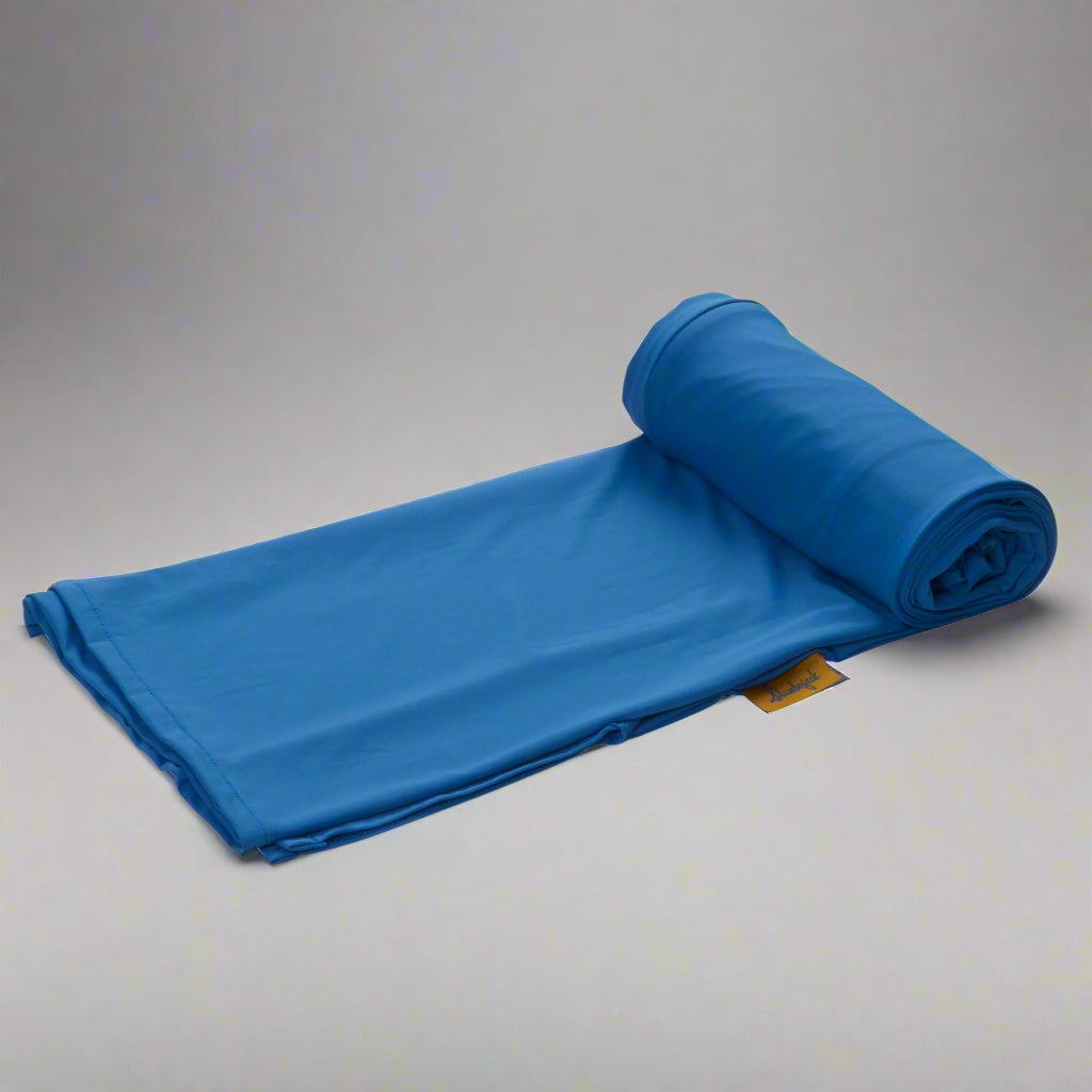 Ultimate Comfort: Adult Cooling Sleeping Bag Liner in Vibrant Blue
