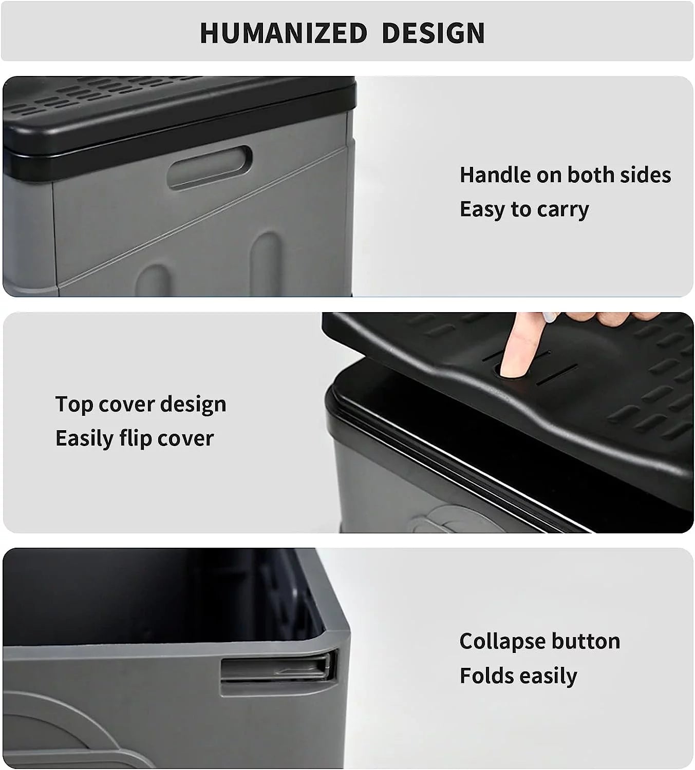 Image of a waterproof folding camping potty with a 400lb capacity, featuring a compact design, durable ABS plastic, and easy setup, ideal for emergency preparedness and outdoor use, displayed on a clean white background.
