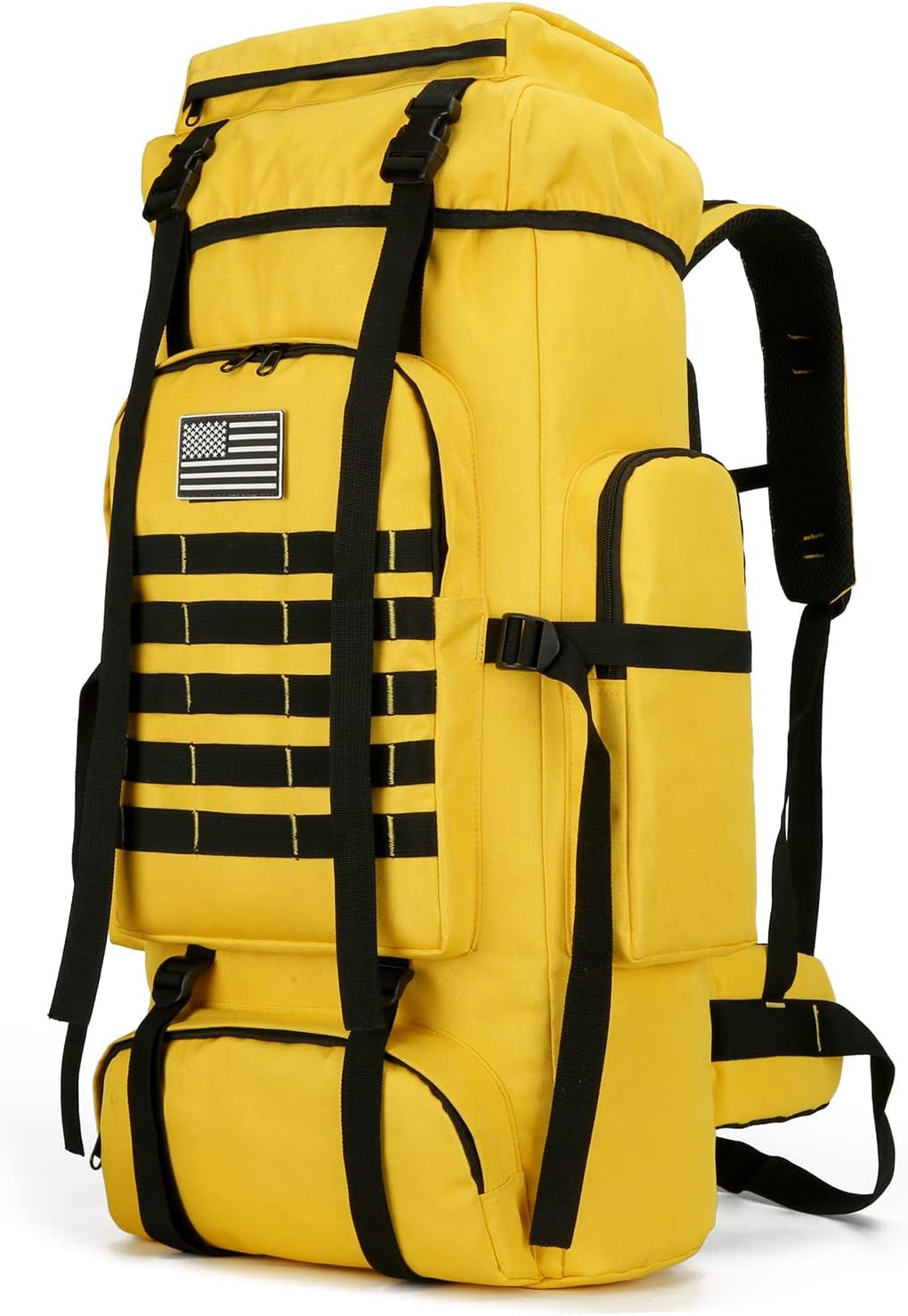 Ultimate 70L/100L Hiking Backpack for Men - Military-Grade Molle Rucksack, Ideal for 3-Day Camping & Climbing Adventures
