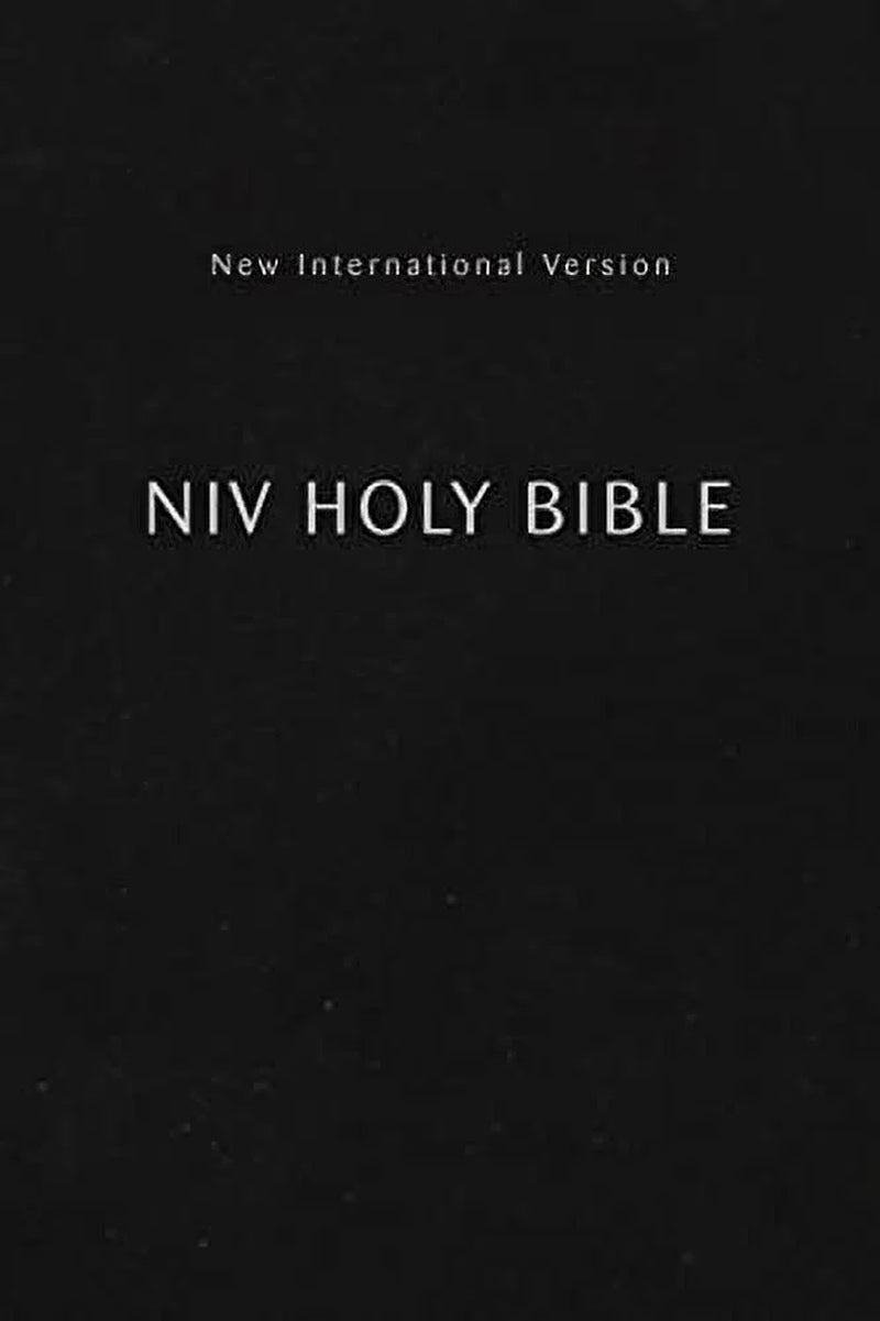 NIV Compact Holy Bible - Black Comfort Print, Paperback Edition