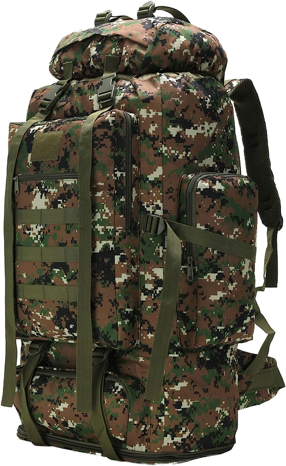 Ultimate 70L/100L Hiking Backpack for Men - Military-Grade Molle Rucksack, Ideal for 3-Day Camping & Climbing Adventures