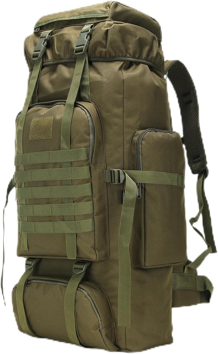 Ultimate 70L/100L Hiking Backpack for Men - Military-Grade Molle Rucksack, Ideal for 3-Day Camping & Climbing Adventures