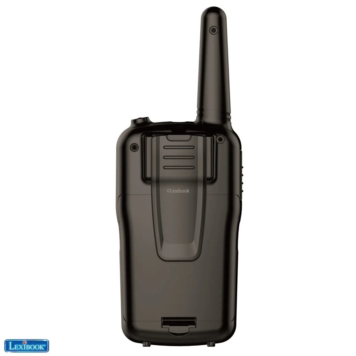 "High-Performance Black Digital Walkie Talkies – 5-mile range, 8 channels, and LCD screen for outdoor adventures."