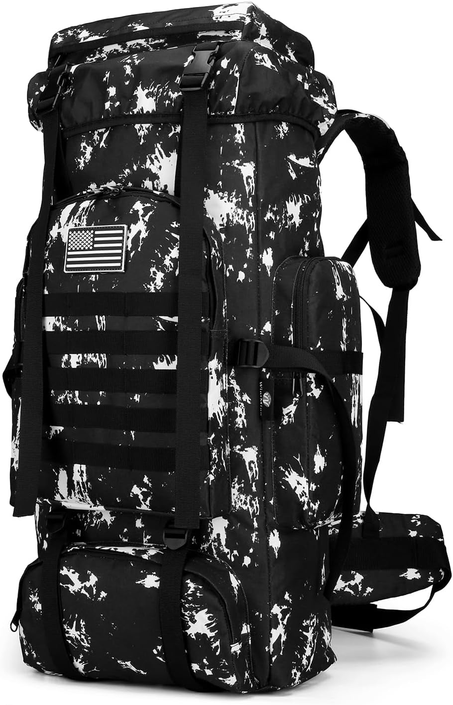 Ultimate 70L/100L Hiking Backpack for Men - Military-Grade Molle Rucksack, Ideal for 3-Day Camping & Climbing Adventures