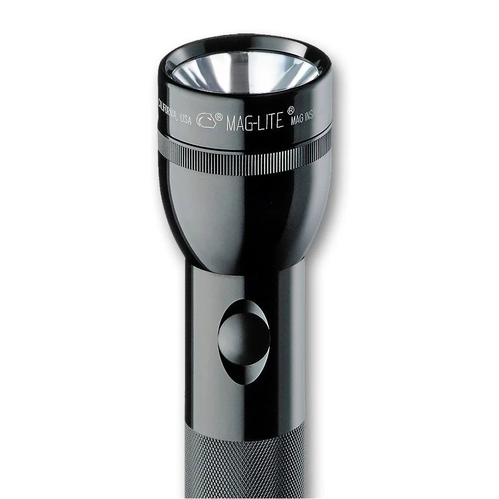 S5D016 Black Standard Flashlight - Powerful 5 D-Cell Illumination