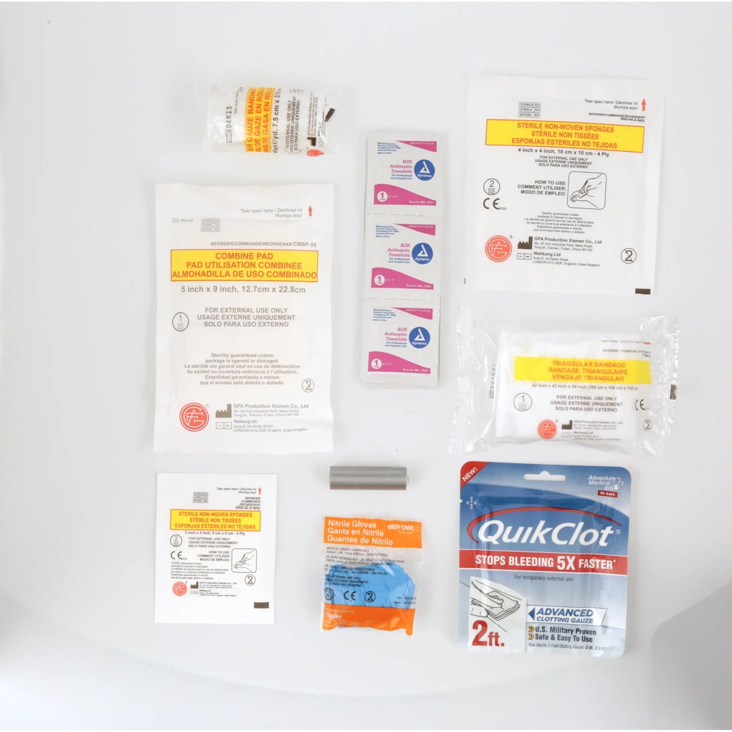 1. Adventure Medical Trauma Pak with QuikClot for Rapid Emergency Response
2. Compact First Aid Kit with Advanced Clotting Gauze for Outdoor Adventures
3. Lightweight and Portable Trauma Pak for Hiking, Camping, and Severe Injuries