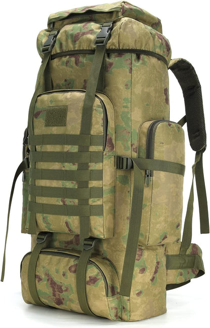 Ultimate 70L/100L Hiking Backpack for Men - Military-Grade Molle Rucksack, Ideal for 3-Day Camping & Climbing Adventures