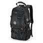 56L Anti-Theft Hiking Backpack for Men & Women - Durable Polyester Travel Bag with Slim Design
