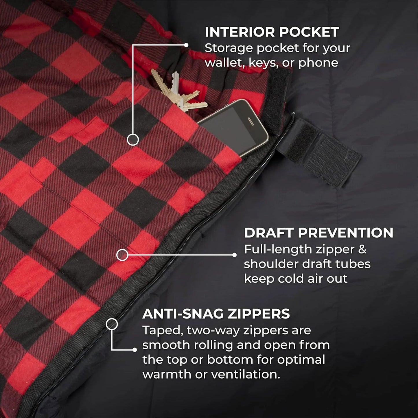 Sports Celsius XXL -18°C / 0°F Ultimate Cold Weather Sleeping Bag