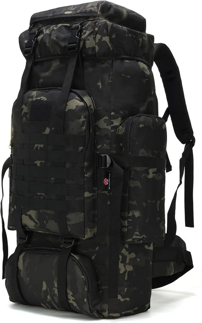 Ultimate 70L/100L Hiking Backpack for Men - Military-Grade Molle Rucksack, Ideal for 3-Day Camping & Climbing Adventures