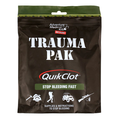1. Adventure Medical Trauma Pak with QuikClot for Rapid Emergency Response  
2. Compact First Aid Kit with Advanced Clotting Gauze for Outdoor Adventures  
3. Lightweight and Portable Trauma Pak for Hiking, Camping, and Severe Injuries  
