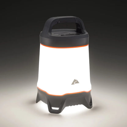 Image of the Ozark Trail 500 Lumen LED Lantern, featuring a durable design, 42-hour runtime, and multiple lighting modes, ideal for camping, hiking, and outdoor use, displayed on a clean white background.
