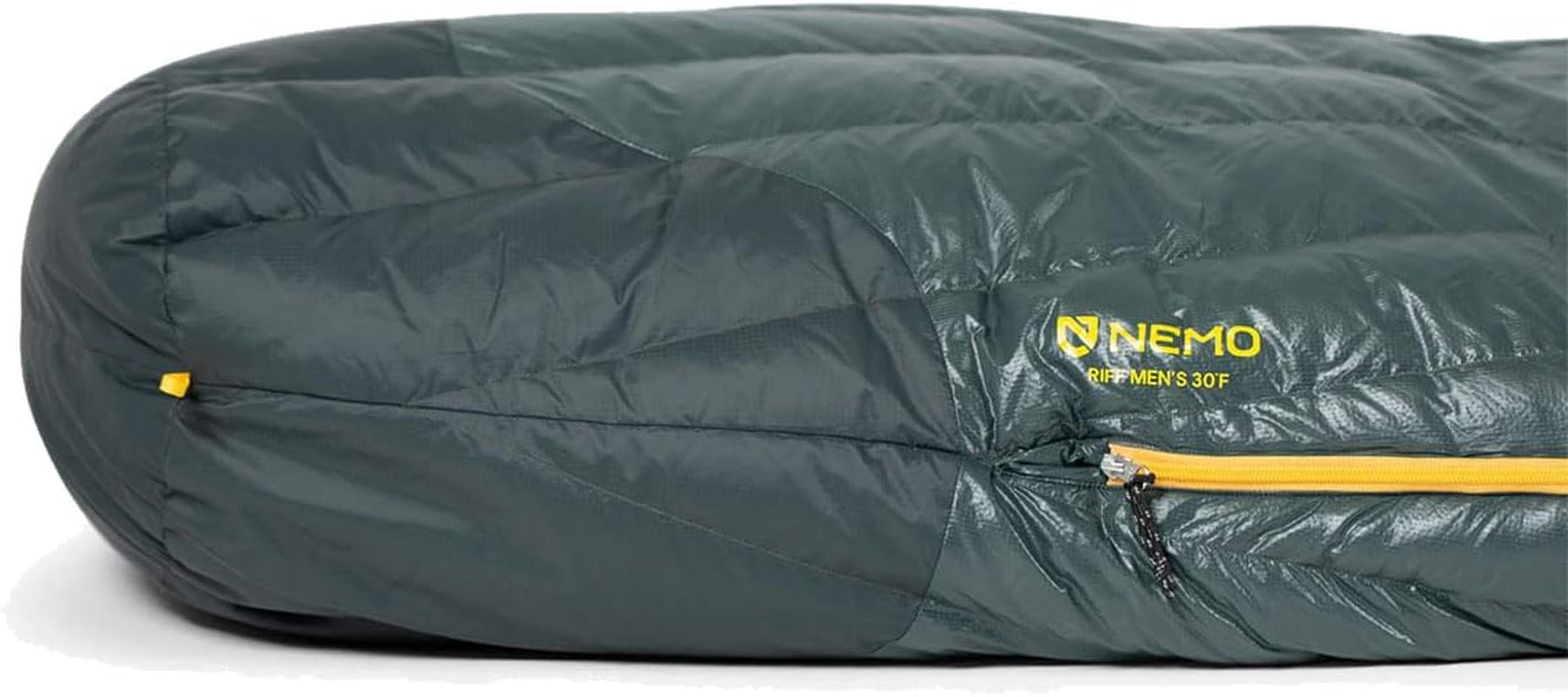 NEMO Riff 30 Long Sleeping Bag for Men - Blaze/Deep Water Color