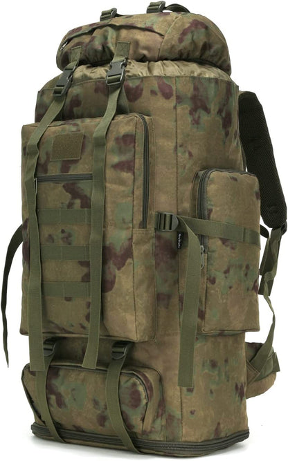 Ultimate 70L/100L Hiking Backpack for Men - Military-Grade Molle Rucksack, Ideal for 3-Day Camping & Climbing Adventures