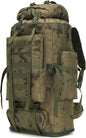 Ultimate 70L/100L Hiking Backpack for Men - Military-Grade Molle Rucksack, Ideal for 3-Day Camping & Climbing Adventures