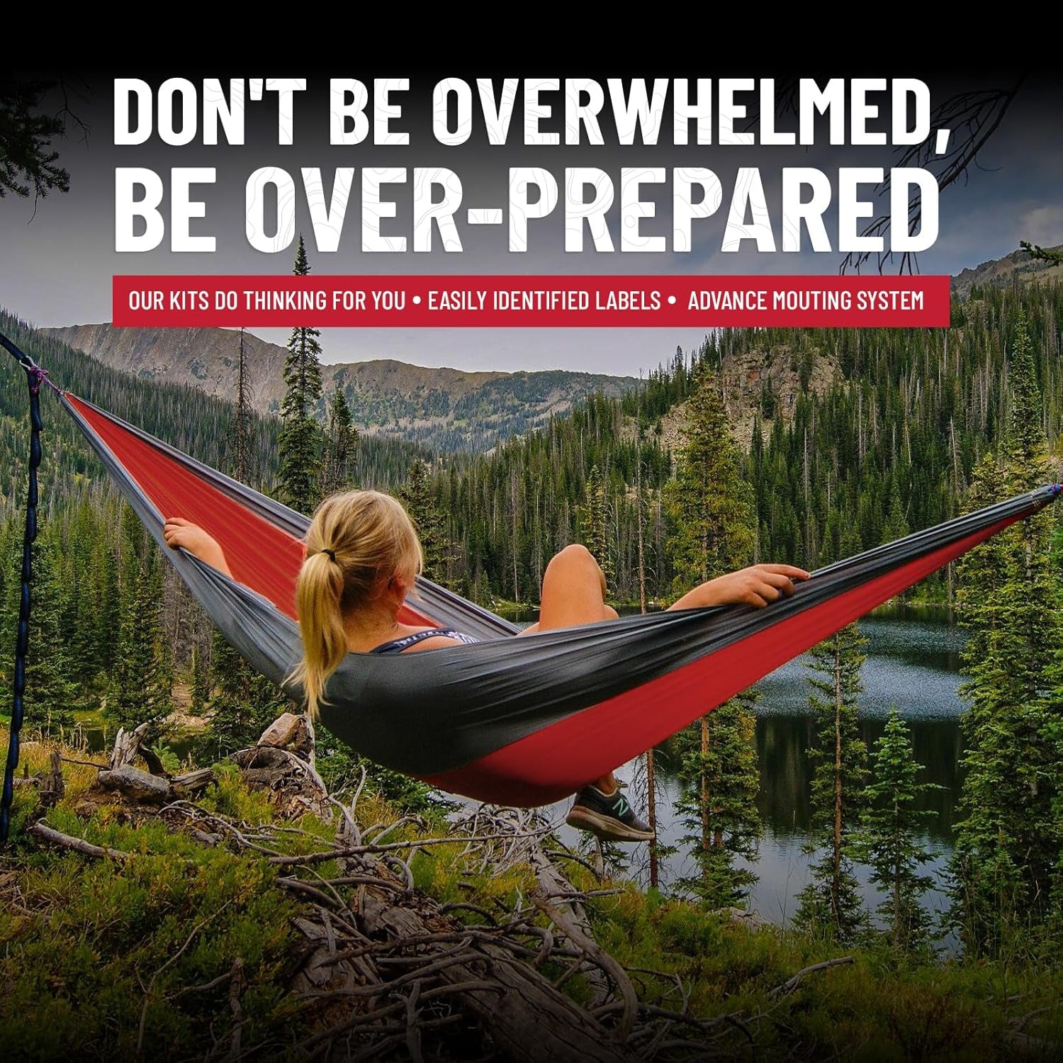 "Survivor's Choice Premium First Aid Kit - military-grade medical supplies in a water-resistant 600D case for emergencies and travel."
