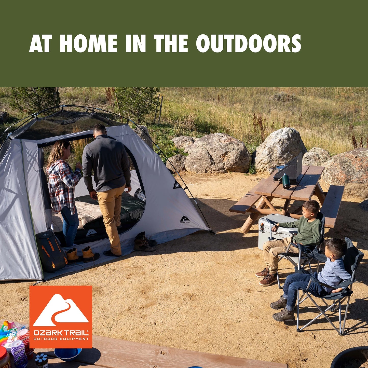 Stay Cozy with the  30F Oversized Cool Weather Sleeping Bag - 2 Pack Gray!