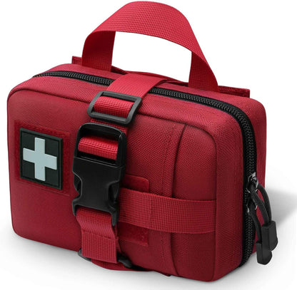 Tactical Upgrade Molle Rip-Away IFAK Pouch – Compact Medical Utility First Aid Kit for EMTs and Outdoor Adventures