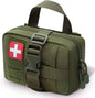 Tactical Upgrade Molle Rip-Away IFAK Pouch – Compact Medical Utility First Aid Kit for EMTs and Outdoor Adventures
