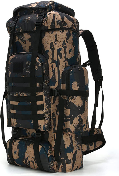 Ultimate 70L/100L Hiking Backpack for Men - Military-Grade Molle Rucksack, Ideal for 3-Day Camping & Climbing Adventures