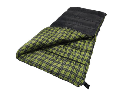 Stay Cozy with the  30F Oversized Cool Weather Sleeping Bag - 2 Pack Gray!