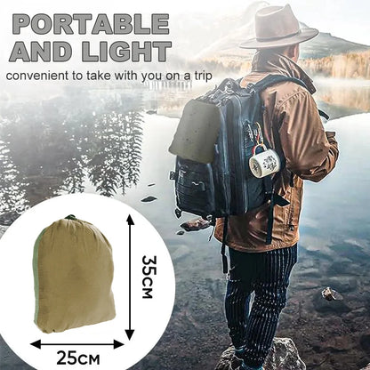 Ultimate Lightweight Camping Hammock - Double & Single Size with Tree Straps for Hiking, Beach, and Travel Adventures!