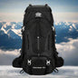 "TrekMate 60L Waterproof Travel Backpack with rain cover - perfect for hiking, camping, and outdoor adventures."
