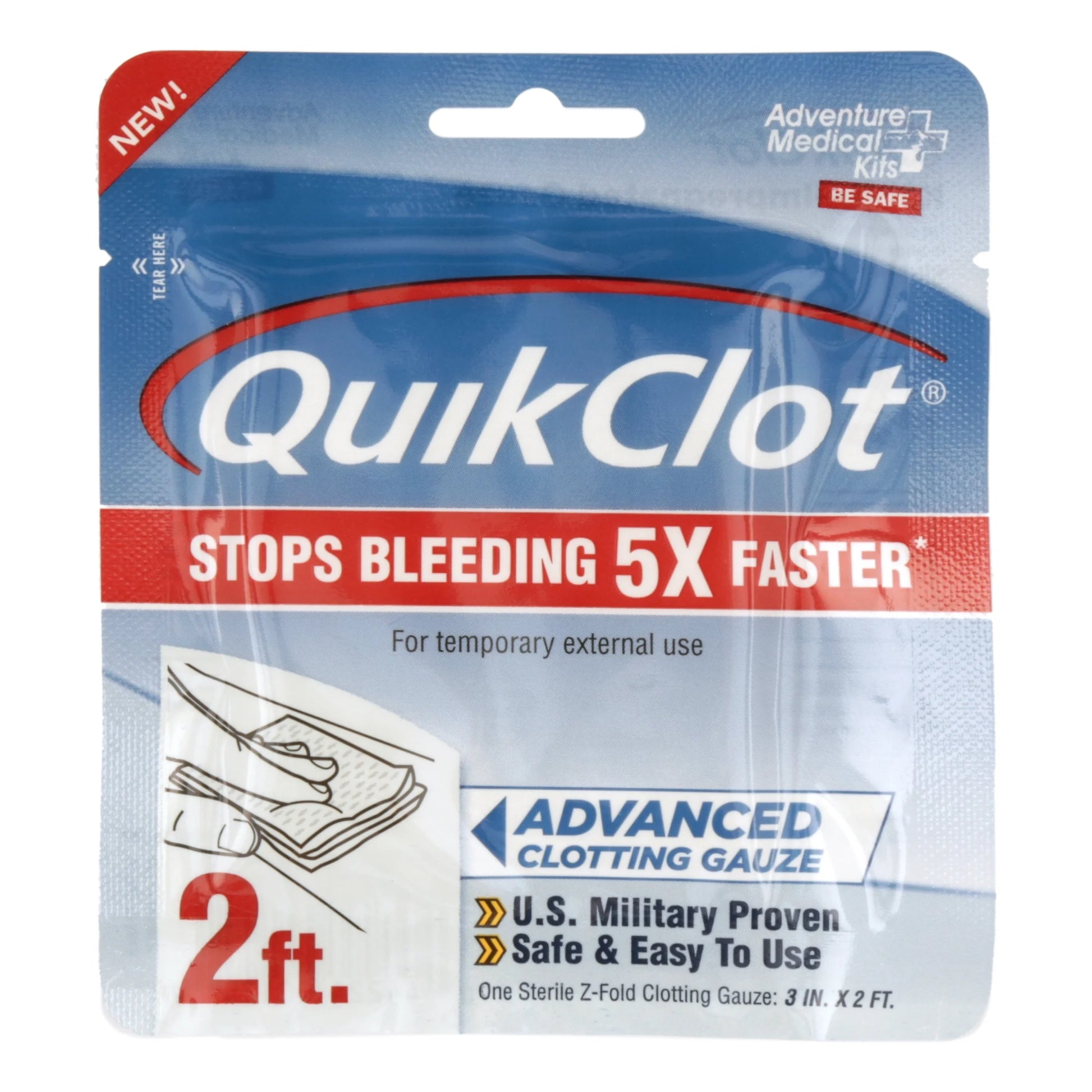 1. Adventure Medical Trauma Pak with QuikClot for Rapid Emergency Response  
2. Compact First Aid Kit with Advanced Clotting Gauze for Outdoor Adventures  
3. Lightweight and Portable Trauma Pak for Hiking, Camping, and Severe Injuries  

