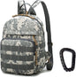 Compact Mini Tactical Backpack - 6L Sling Bag for Travel & Running with Carabiner - Ideal for Men & Women