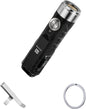 "Rovyvon Aurora A1 LED Keychain Flashlight - 650 lumens, compact, USB-C rechargeable, with lock mode for outdoor emergencies."
