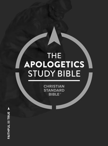 CSB Apologetics Study Bible - Defend Your Faith with Comprehensive Study Notes, Hardcover Edition, Black Letter Text, Ribbon Marker & Sewn Binding
