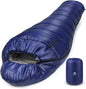 Bessport Ultra-Warm Mummy Sleeping Bag - 15-45°F for Extreme Cold Weather, Perfect for Hiking and Outdoor Adventures! Washable & Cozy 3-4 Season Comfort for Adults