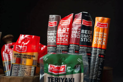 Ultimate Jerky Gift Basket - 52-Piece Variety Pack of Beef, Pork, Turkey & Ham Snack Sticks - High Protein Healthy Treats for Men - Perfect Unique Gift!